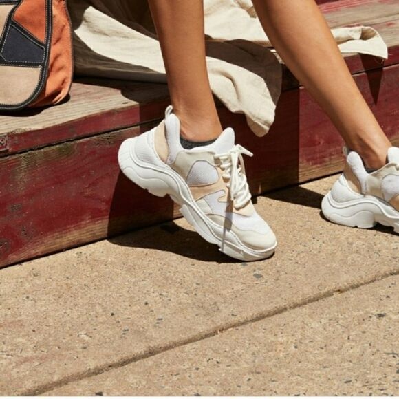 SCHUTZ Jackye Chunky Dad Sneakers Size 7 - Picture 2 of 13